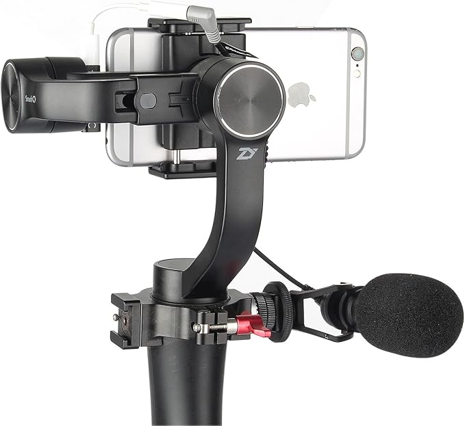 Amazon Co Jp Eachshot 2in1ジンバルに取り付けられたマイク照明ポートアダプターツ用zhiyun Smooth 4 Smooth Q Dji Osmo Mobile Feiyu Spg対応 家電 カメラ