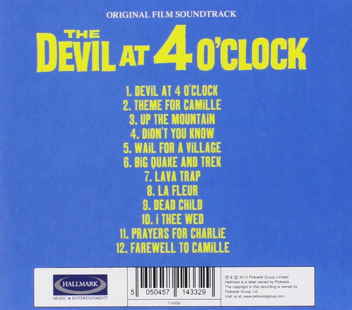 The Devil At 4 O Clock Amazon De Musik Cds Vinyl