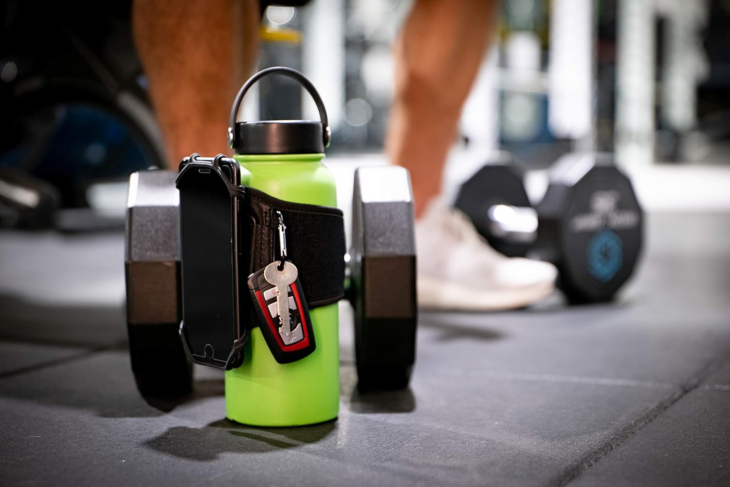 Gym Water Bottle Pouch - Water Bottle Strap 18-40oz gym bottles, Water Bottle Holder for Walking, Sport Water Bottle Sleeve FITWALLET Running phone holder, Cell Phone Card Holder Water Bottle Carrier : Sports & Outdoors
