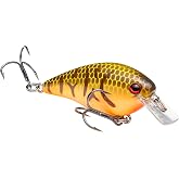 Strike King KVD 1.0 Squarebill Fishing Lure, Brown Orange Belly Craw | 1/4-Ounce