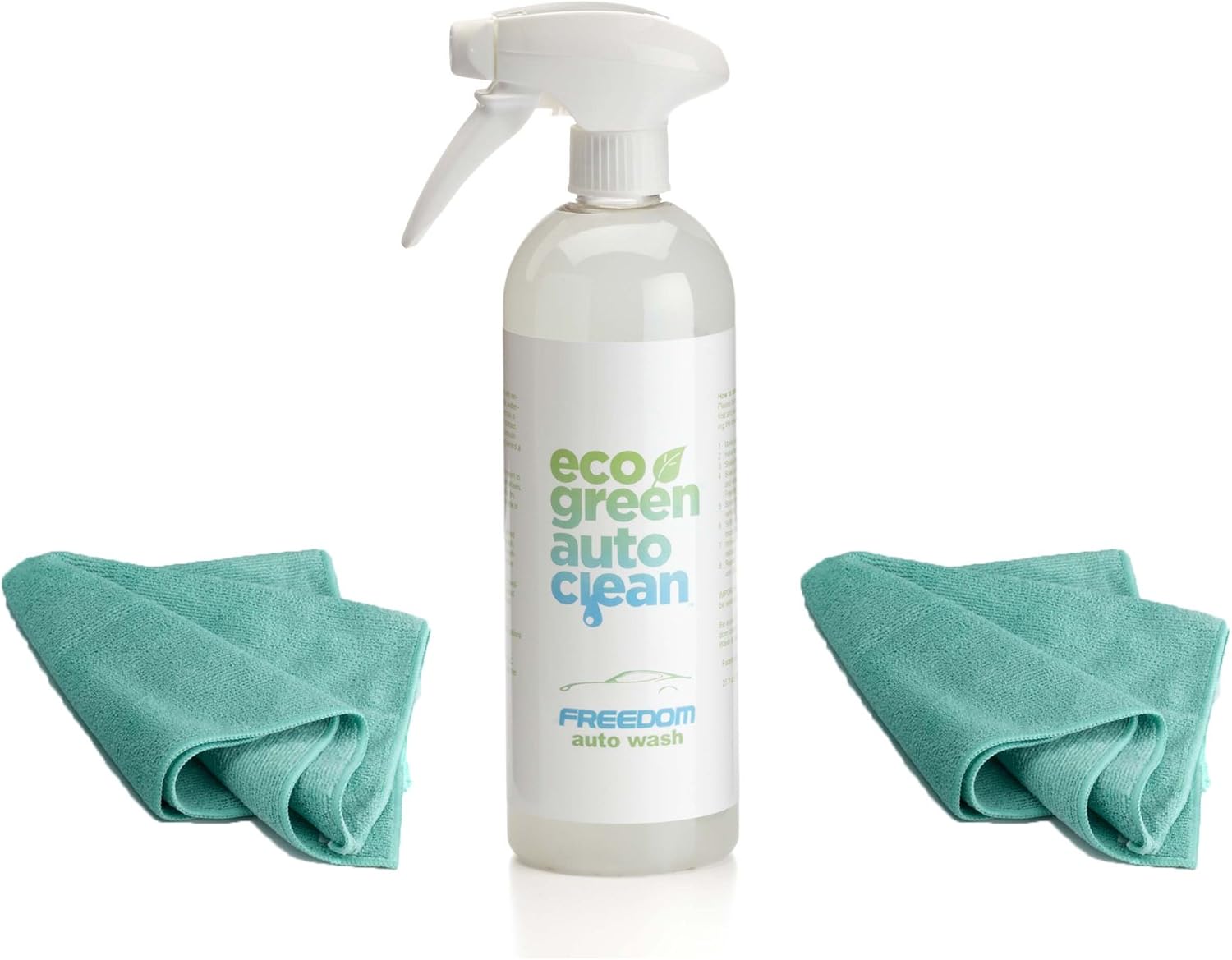 Eco Green Auto Clean Waterless Car Wash Starter Kit (Freedom Auto Wash