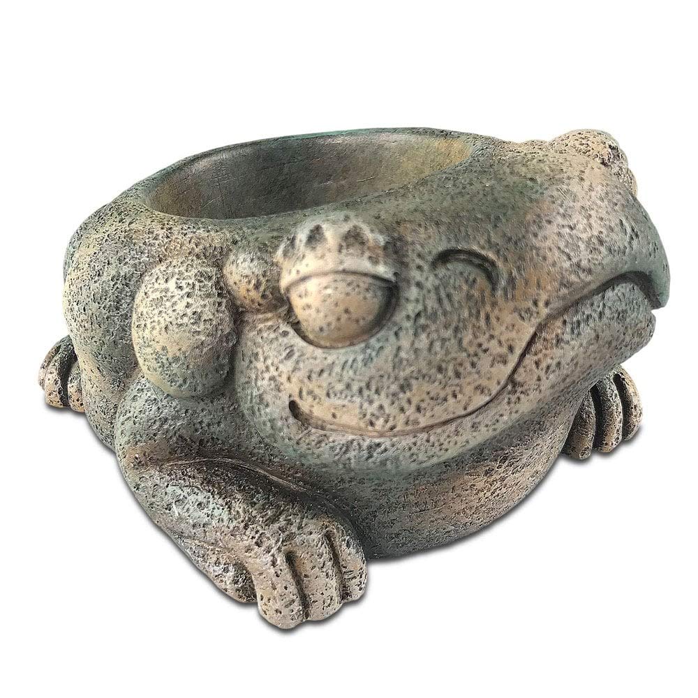Exo Terra Aztec Frog Water Dish, Decorative Terrium Water Bowl