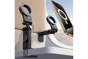 JOYROOM for Magsafe Airplane Phone Holder Travel Essentials,【Unlimited Scenery】 Hands-Free Plane Phone Holder, Airplane Travel Accessories for iPhone 17 Pro Max & Magsafe Case