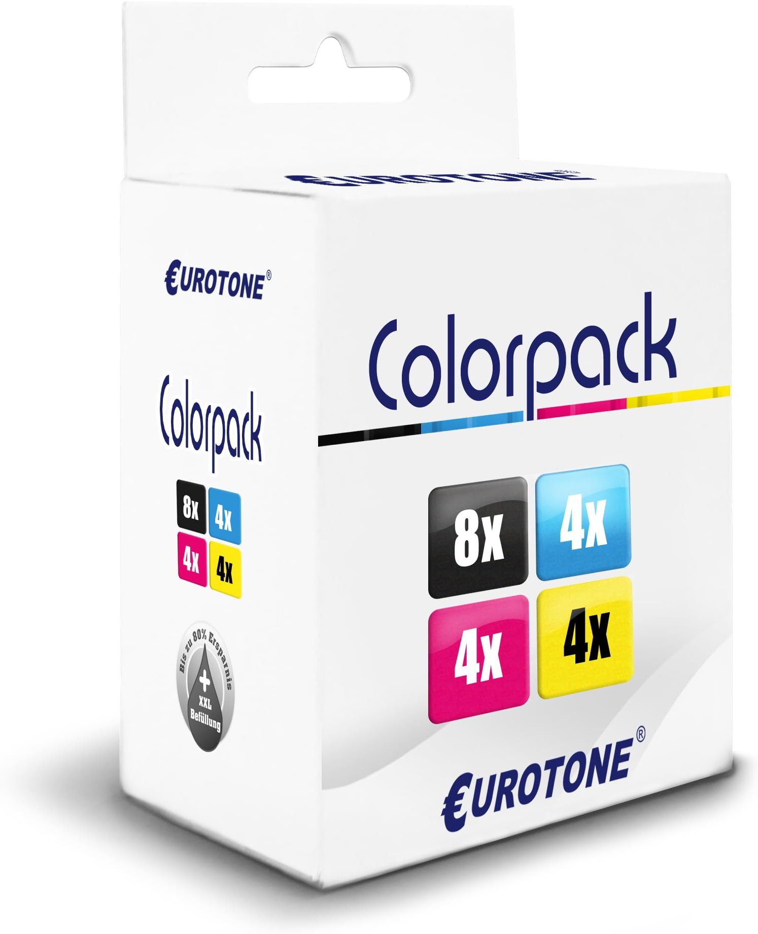 Eurotone 20x Ersatz Tintenpatronen compatible for Brother LC-970 1000 LC970 LC1000 DCP130C DCP135C DCP150C DCP153C DCP157C DCP330C.