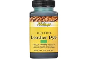 Fiebings - Leather Dye, Alcohol Based,4 Fl.Oz. 118 Ml- 27 Colors Kelly Green