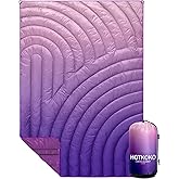 Hotkoko Camping Blanket - Puffy, Lightweight, Packable Outdoor Blanket for Traveling, Stadium, Hiking, Picnics