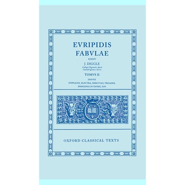 Amazon.com: Fabulae: Volume III: Helena, Phoenissae, Orestes