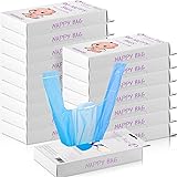 1600 Count Baby Disposable Diaper Bags Scented