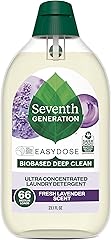 Seventh Generation EasyDose Laundry Detergent Fresh Lavender Ultra Concentrated Washing Detergent 23 oz