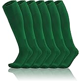 QBK 2T/3T/4T/5T Toddler To Youth Baseball/Softball Socks - Soccer T-Ball Team Sport Socks For Kids Boys And Girls(3 Pairs)