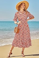 STYLEWORD Women's Summer 2025 Casual Short Sleeve