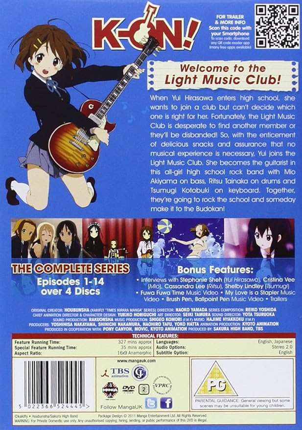 Amazon Co Jp けいおん 1期 コンプリート Dvd Box 全12話 番外編2話 327分 アニメ Dvd Import Dvd ブルーレイ かきふらい 山田尚子 豊崎愛生 日笠陽子 佐藤聡美 寿 美菜子 真田アサミ 藤東