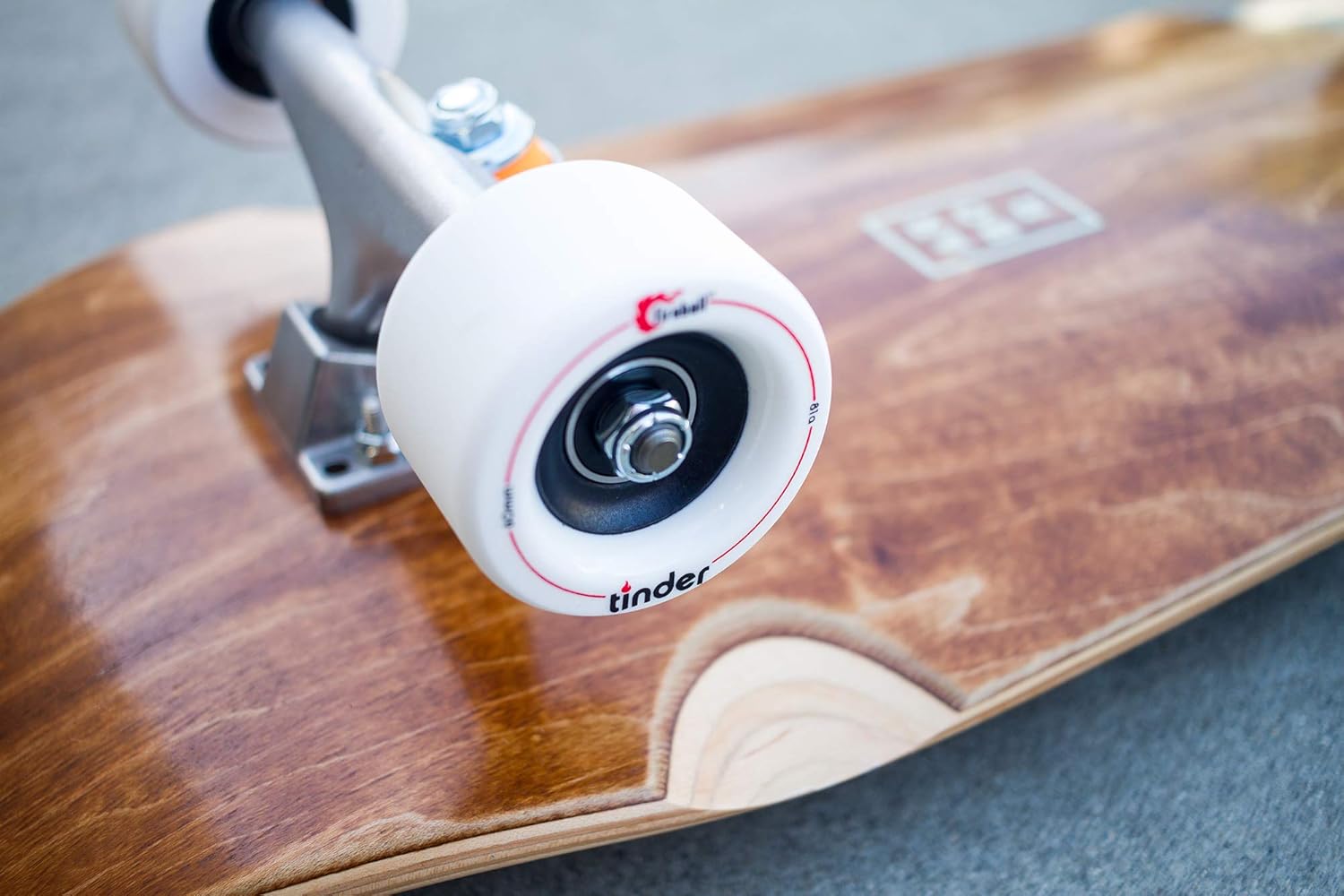 Speed Rings Longboard Bearing Performance Axle Nut Set Spacers Fireball