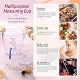 SGAONSN Plastic Measuring Jug Set of 3 200ml 400ml 900ml BPA-free view 6