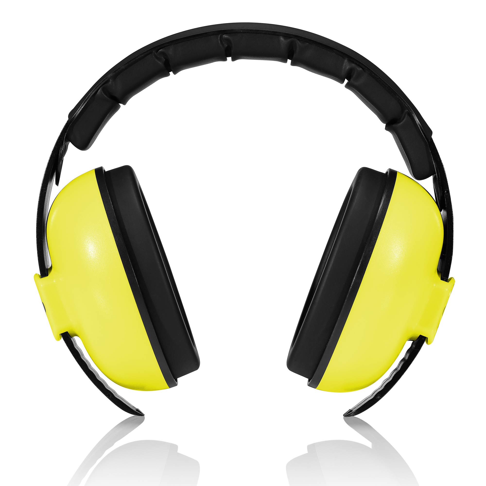 roynoy Baby Earmuffs Hearing Protection for 3 Months Babies, Yellow with Storage Bag