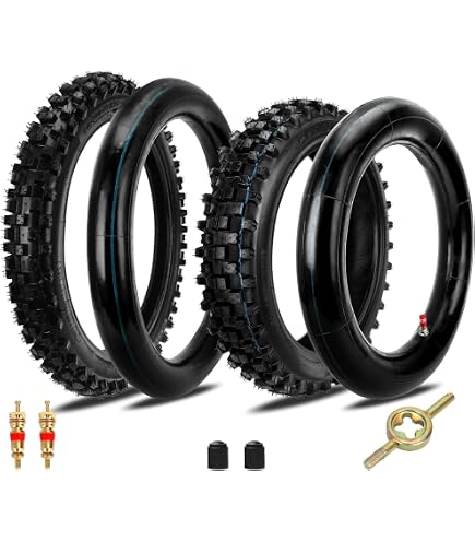 Dirt Bike Rear Inner Tube - 3.00-12 Size For Baja Dirt Runner DR70 70cc Pit Bikes & Yamaha PW80