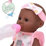 John Adams Tiny Tears Baby Doll 38cm Crying Wetting Interactive Doll view 3