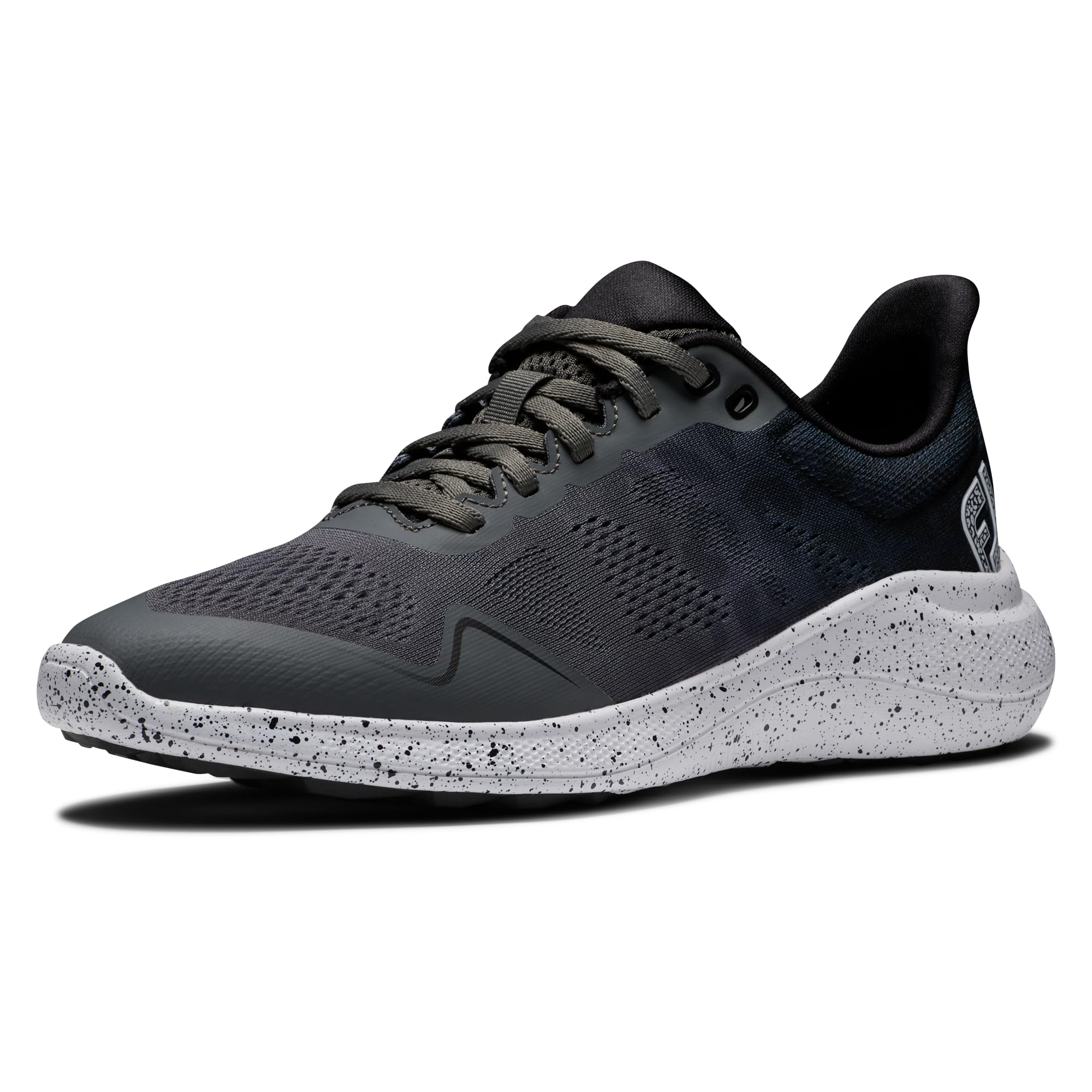 FootJoy Women's FJ Flex Previous Season Style Golf Shoe, Charcoal Leopard, 5.5 Image FootJoy Women's FJ Flex Previous Season Style Golf Shoe, Charcoal Leopard, 5.5 Image