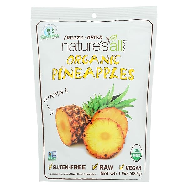 ORGANIC PINEAPPLES RAW DRIED FRUIT 1.50 OUNCES (CASE...