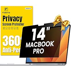 F FORITO 360° Privacy Screen Protector Compatible