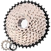 BUCKLOS 8/9/10/11/12 Speed Cassette Ultra-Light 11-25/28/32/34/36/40/42/46/50/52T Bike Cassette Fit Mountain Bike/Road Bike/XC/DH/AM,Compatible with Shimano Sram HG Hub Driver&hellip;