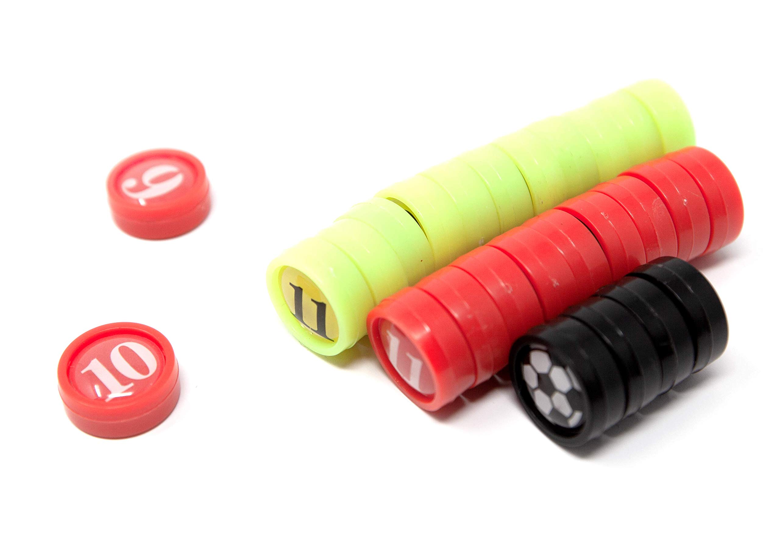 WISEPLAYERFC Football Player Magnets-Set of 26 Pieces 0.55 Inches (1.4 Centimeters) Diameter with Bag