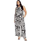 City Chic Women's Plus Size Pant-Sienna Print, Paisley, 20
