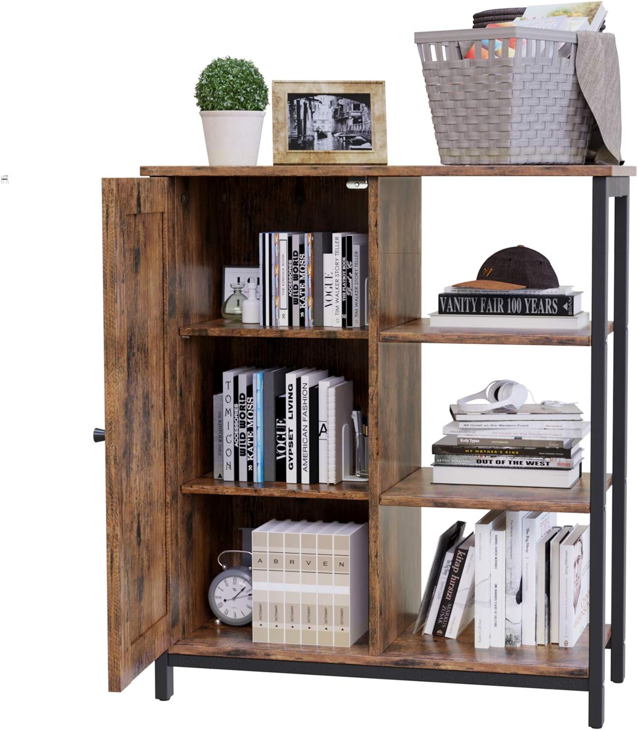 Armario con Estantes Estantería Multifuncional para Cocina Salón