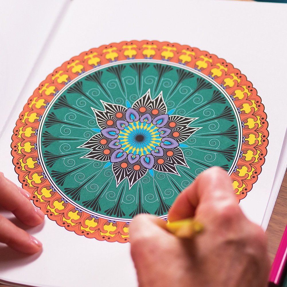 Colorama Coloring Book for Adults with 12 Colored Pencils Create Colorama Coloring Book for Adults with 12 Colored Pencils Create Something Wonderful & Relax Drawing & Sketch Pads Amazon Canada