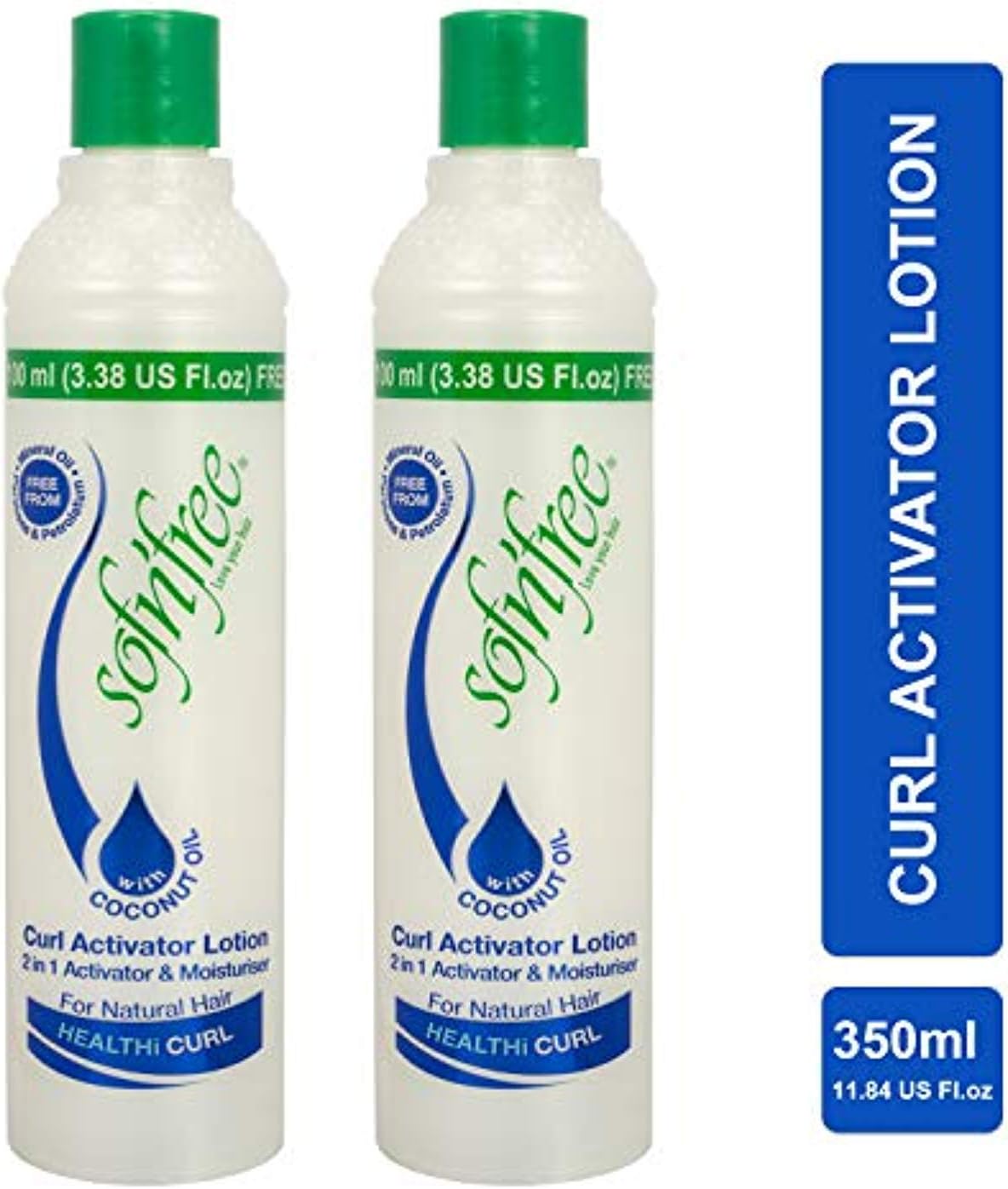 Sofn Curl Activator Lotion with Vitamin E & Panthenol for Natural Hair - Image 3