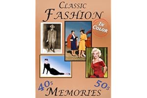 Memories: Classic Fashion of the 40s and 50s | Memory Lane for Seniors with Dementia (In Color, Large Print Picture Book)