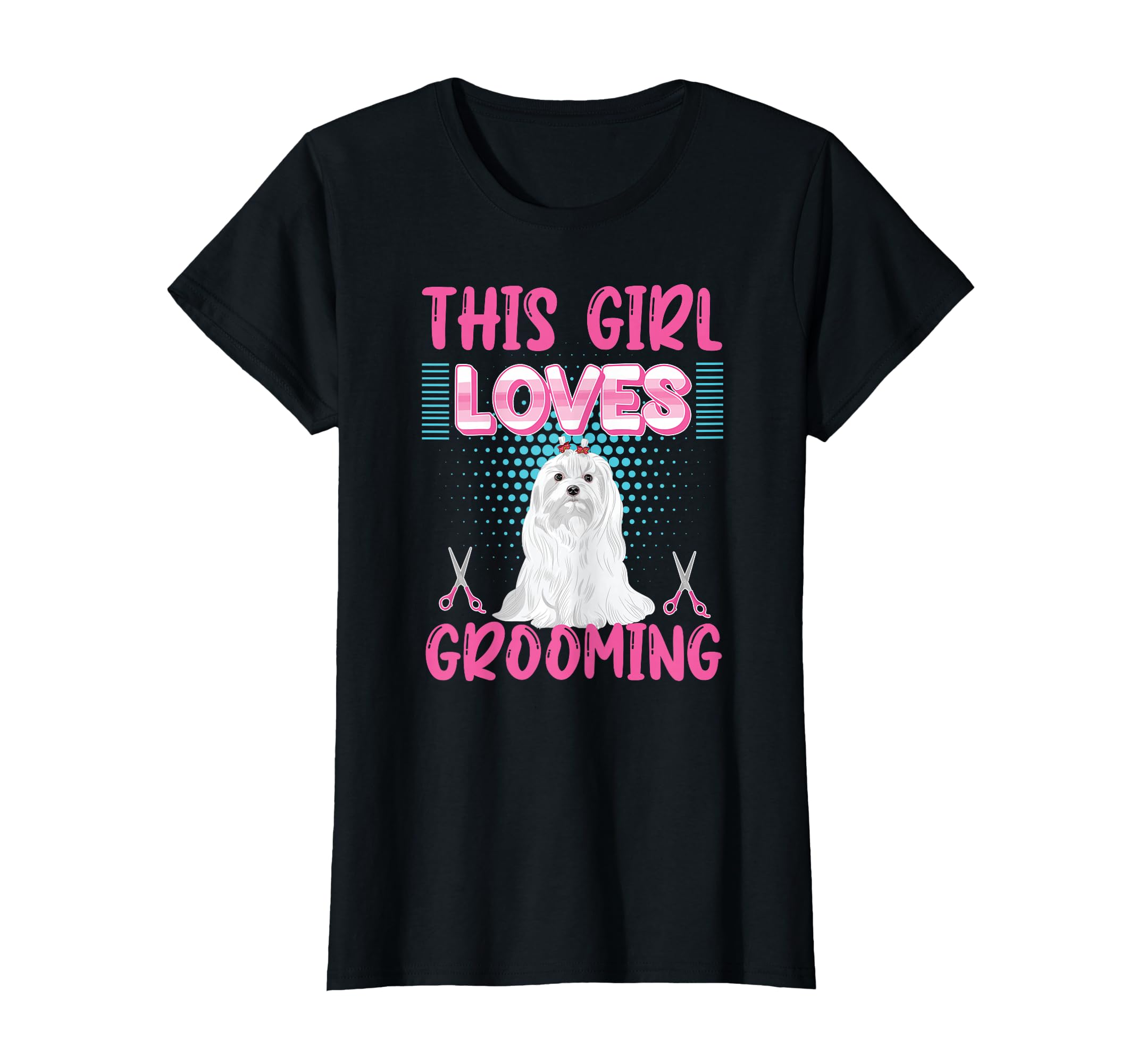 This Girl Loves Grooming - Dog Groomers Groomer Furologist T-Shirt
