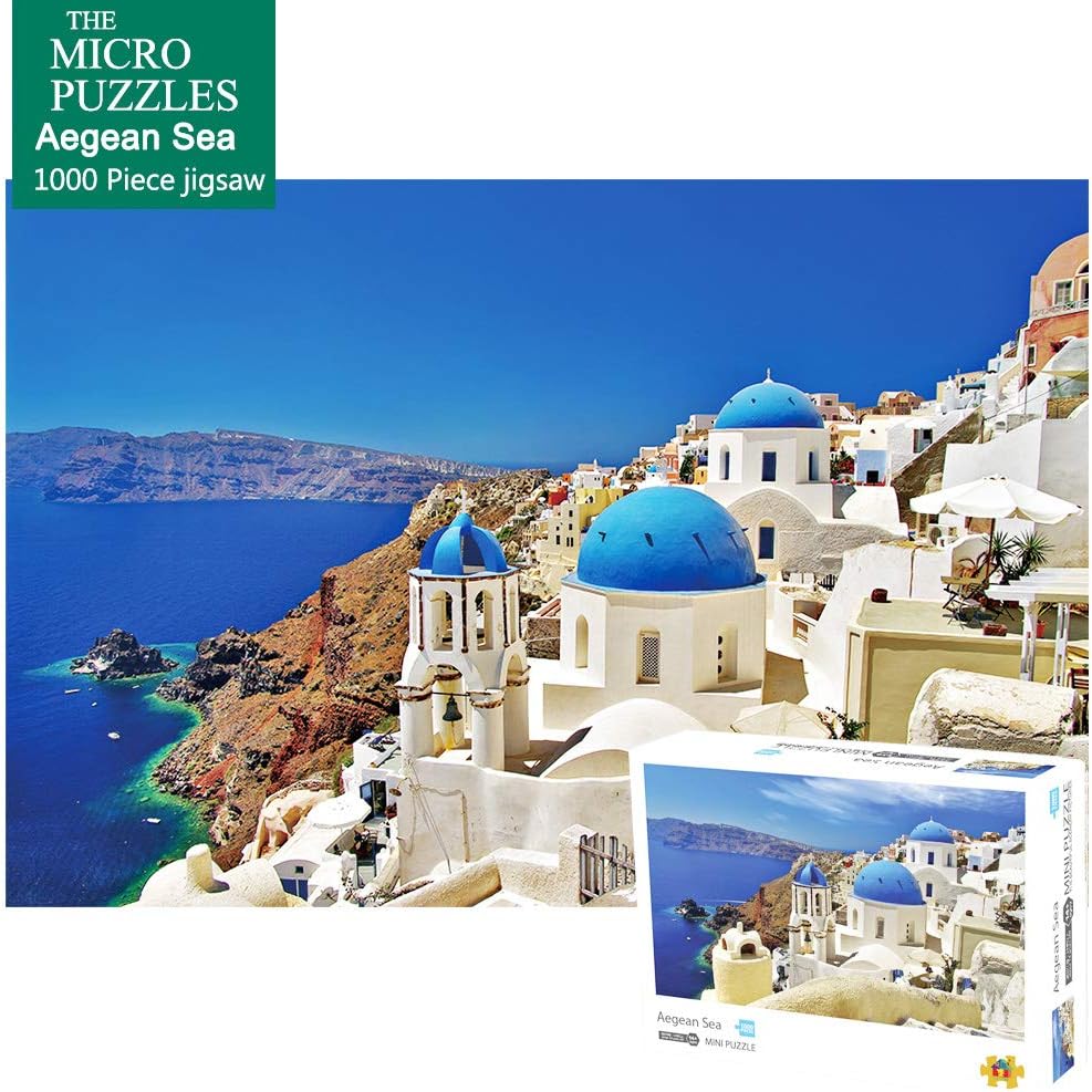 Jigsaw Puzzles 1000 Pieces Puzzles Aegean Sea Puzzles for Adults