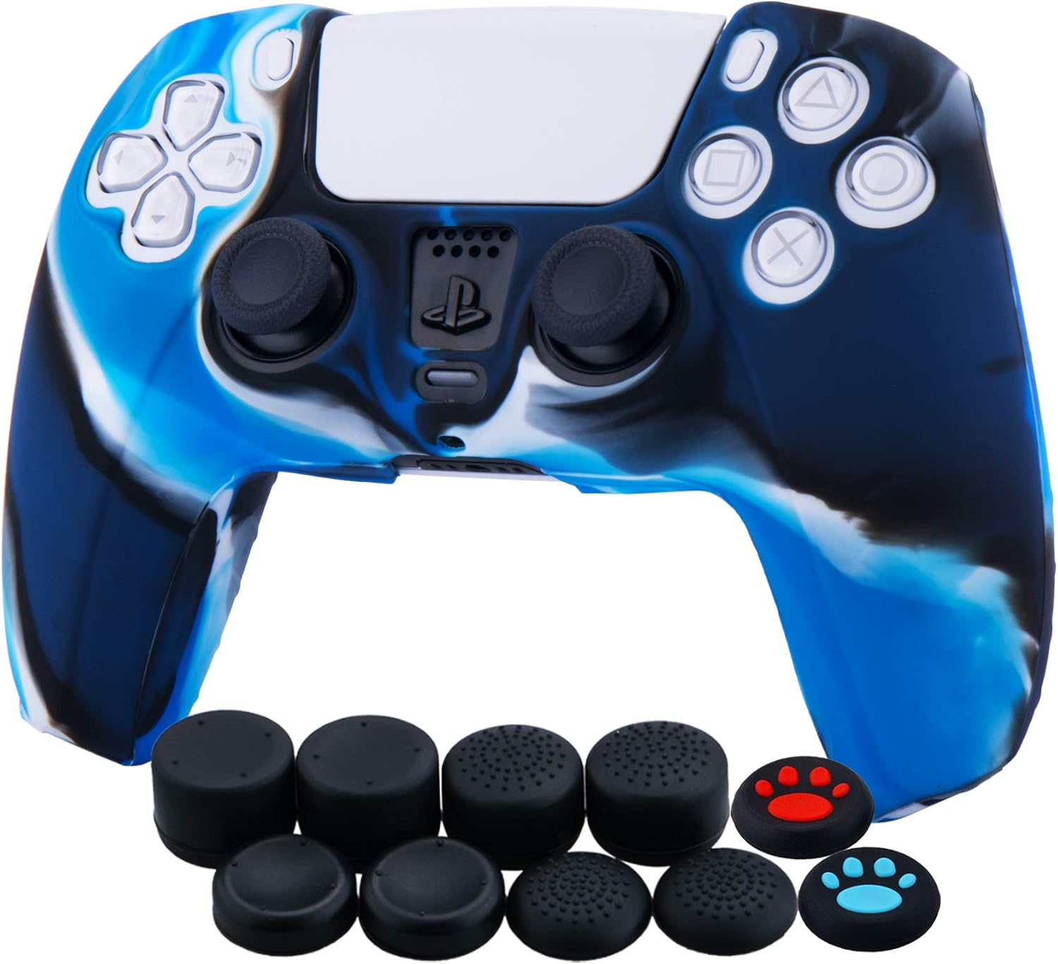 YoRHa Silicone Cover Skin Case for Sony PS5 Dualsense