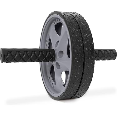 Heavy-duty Ab Roller Wheels - Stainless Steel Exercise Roller With Knee Pad, Supports 500lbs