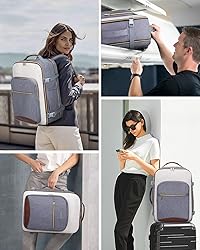 LOVEVOOK 40L Carry on Backpack for Women & Men with