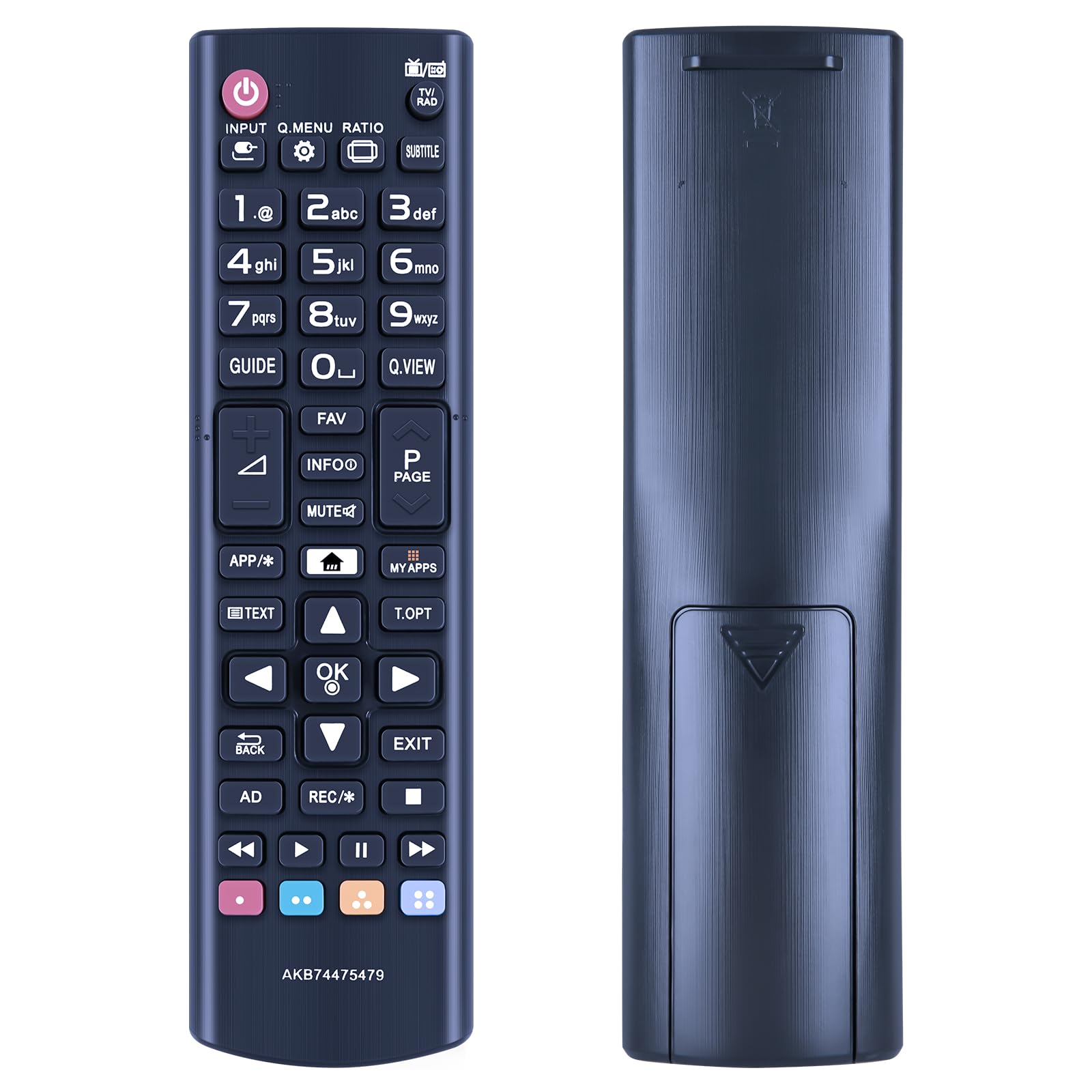 Replacement LG TV AKB74475479 Remote Control Suitable for LG Smart 4K TV 32LW340C 32LN570R 39LB570V 39LB5800 42LB5700 42LB570V 42LB5800 42LB585V 42LF5800 42LN575S 43LH5100 43LH510V 55UF680V 65UH600V