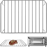 GWYXC Countertop Toaster Oven Replacement Parts for BLACK+DECKER 8 Slice Extra Wide Convection Toaster Oven, 16.5×11.5 IN Stainless Steel Toaster Oven Accessories Wire Rack Baking Rack