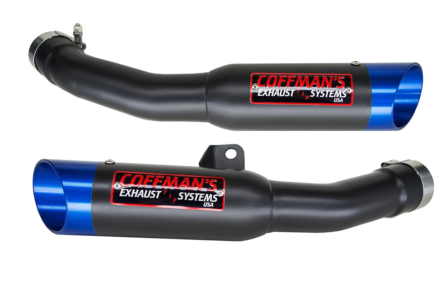 Motorcycle & ATV Coffmans Twin Shorty Exhausts for Kawasaki ZX14 ZX14R