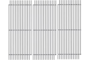 Votenli S5480A (3-Pack) 20 1/2" Stainless Steel Cooking Grid Grates Replacement for DCS 24, 36, 36 Series 36ABQ 36ABQAR 36ABQR 36BQ 36BQAR 36BQR 36DBQ 36DBQAR 36DBQR 36EBQAR,48DBQAR 48DBQR Grill