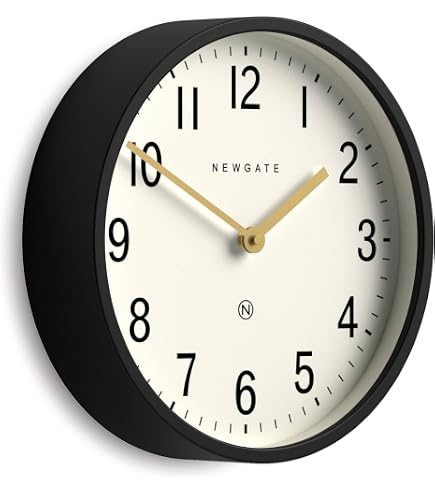 Amazon.com: NEWGATE® Universal wall Clock | Large Metal Modern