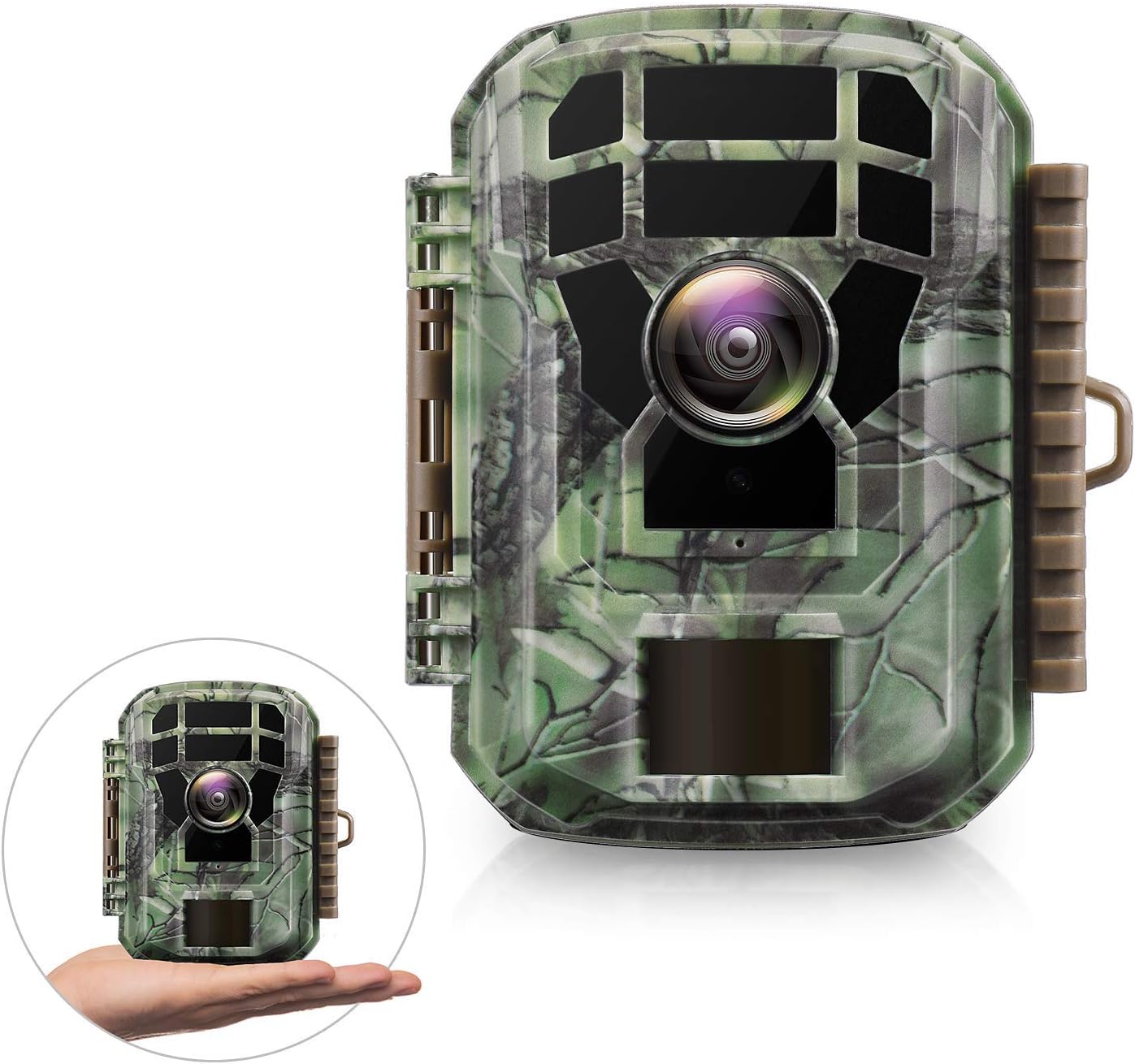 Campark Mini Trail Game Camera with Night Vision 1080P 12MP