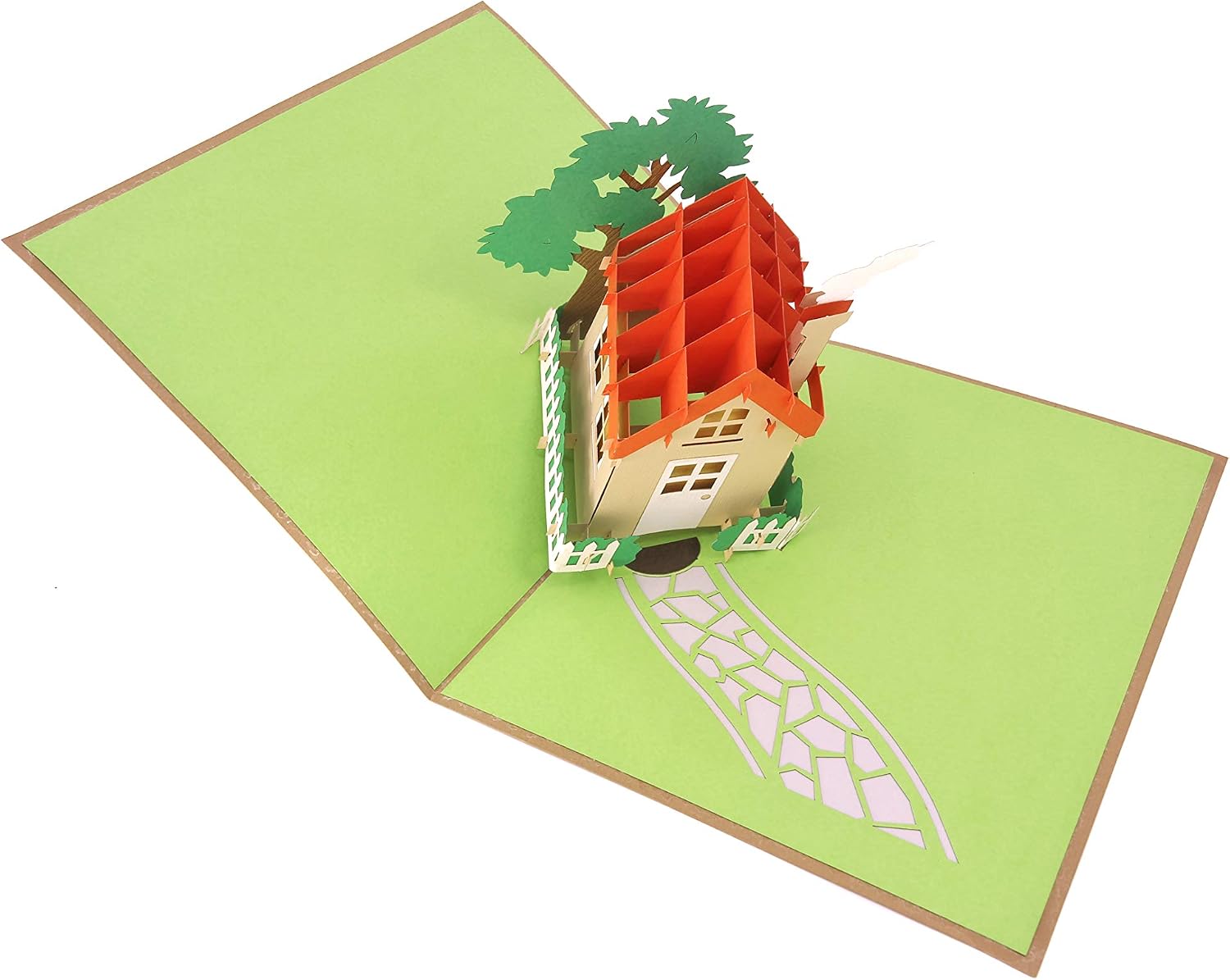 PopLife® Family House 3D Pop Up Card for All Occasions, House Warming Gift, Realtor Gift, New House Card, Perfect for Mailing - Image 4