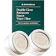 BODIBEAM Bathroom Sink Filter, Set of 2, NSF Certified, Removes Fine Impurities, Chlorine & Rust, Vitamin C Gel, Skincare Water Filter, Gifts for Women