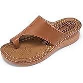 Reimferce Orthopedic Wedge Sandals for Women: Comfortable Dressy Summer Sandals Women Comfortable Casual Walking Wedges Platform