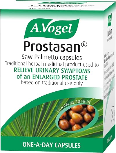 A.Vogel Prostasan Saw Palmetto Capsules for Men 30 Capules 1 a Day