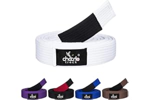 ChoCho Track Jiu Jitsu BJJ Belts Brazilian Adult A1 A2 A3 A4 Black Brown Purple Blue White