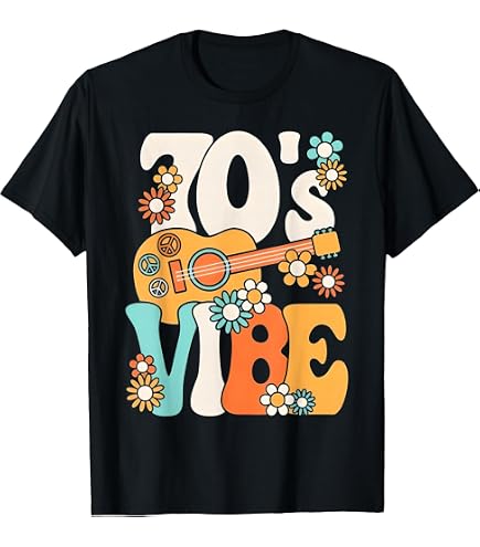 Amazon.com: 70s Vintage Cool Sunshine Retro Summer Rainbow T-Shirt