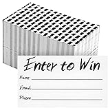 Juvale Raffle Tickets Entry Slips