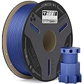 ELEGOO PETG-CF 3D Printer Filament 1.75mm Blue 1KG | High-Strength, Rigid Carbon Fiber PETG, Abrasion-Resistant for Functional Parts, 1kg Spool, Fits for Most FDM 3D Printers